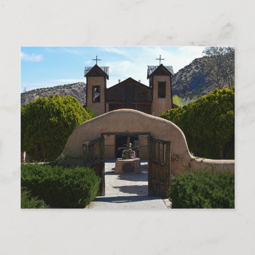 El Santuario de Chimay New Mexico Postcard