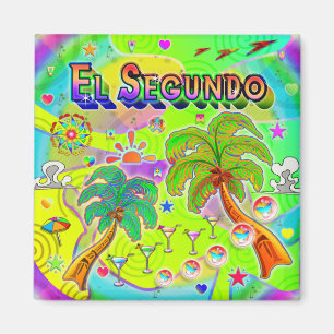 El Segundo Mind Focus Magnet