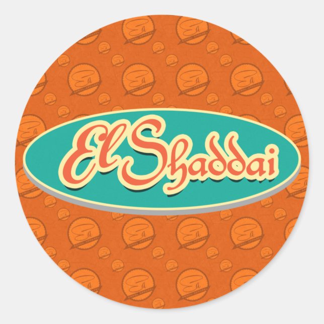 El Shaddai Stickers (Front)