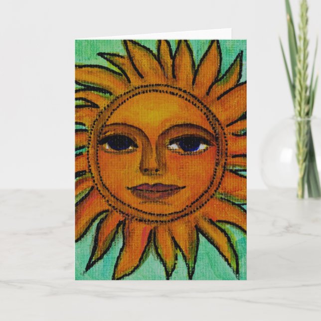 El Sol Holiday Card (Front)