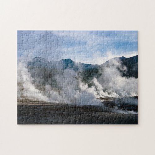 El Tatio Geysers near San Pedro de Atacama _ Chile Jigsaw Puzzle