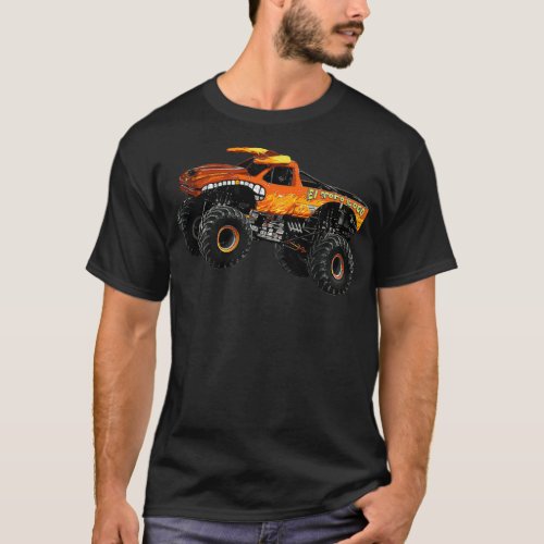 El Toro Loco Monster Truck 4 T_Shirt
