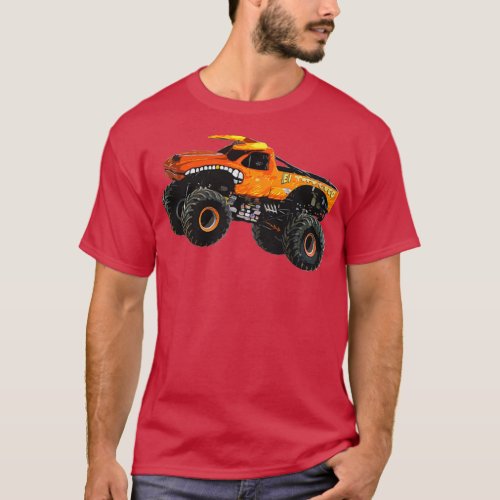 El Toro Loco Monster Truck T_Shirt