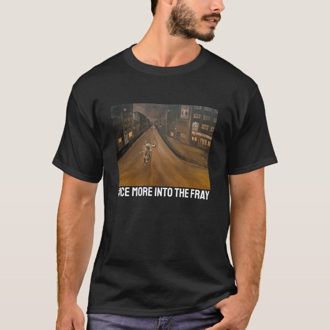 El Toro Torturado Painting by Alfred Fox T-Shirt (Front)