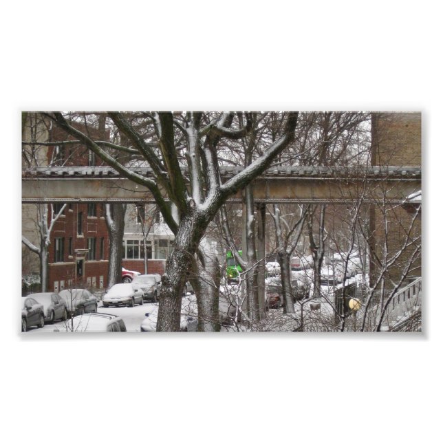 El Tracks Photo Print (Front)