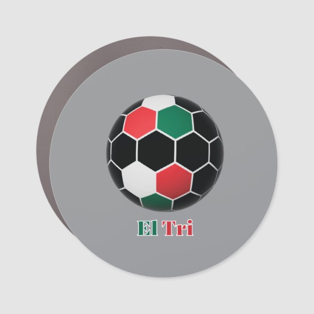El Tri Car Magnet (Front)