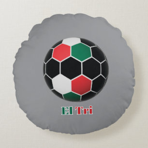 El Tri Round Pillow