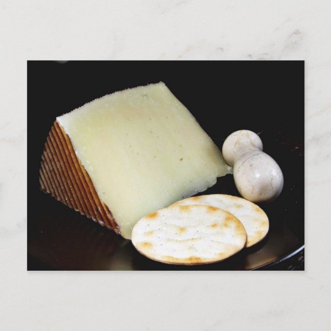 El Trigal Manchego Cheese Postcard (Front)