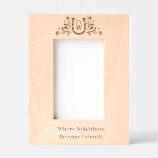 El Vaquero Photo Frame Engraved Frames