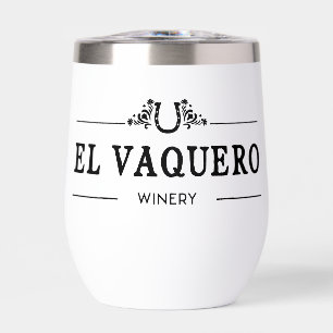 El Vaquero Wine Tumblr Thermal Wine Tumbler
