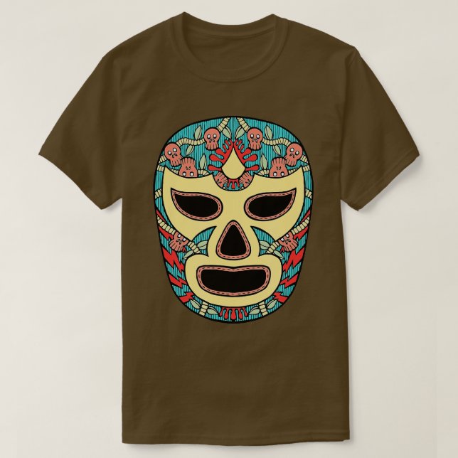 El Wrestler Lucha Libre  Mexico Luchador   1  T-Shirt (Design Front)