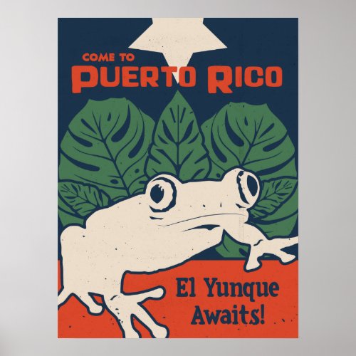 El Yunque Awaits Poster