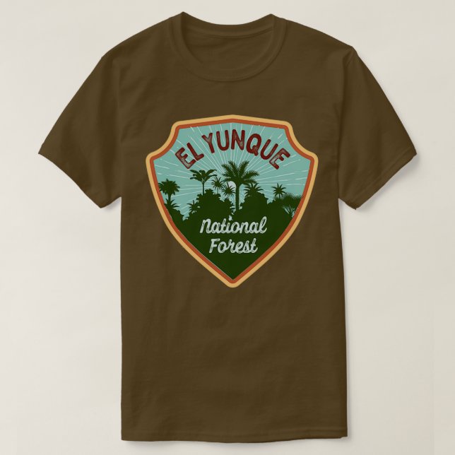 El Yunque National Forest sticker gift III T-Shirt (Design Front)