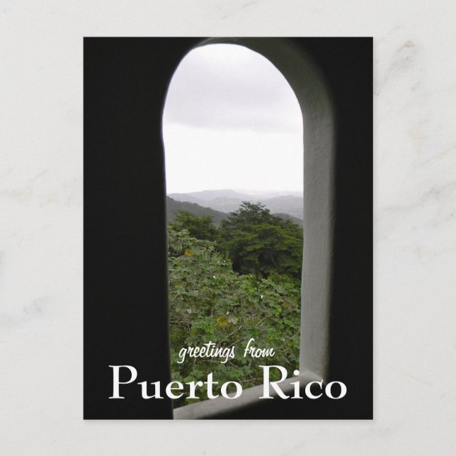 El Yunque, Puerto Rico Postcard (Front)