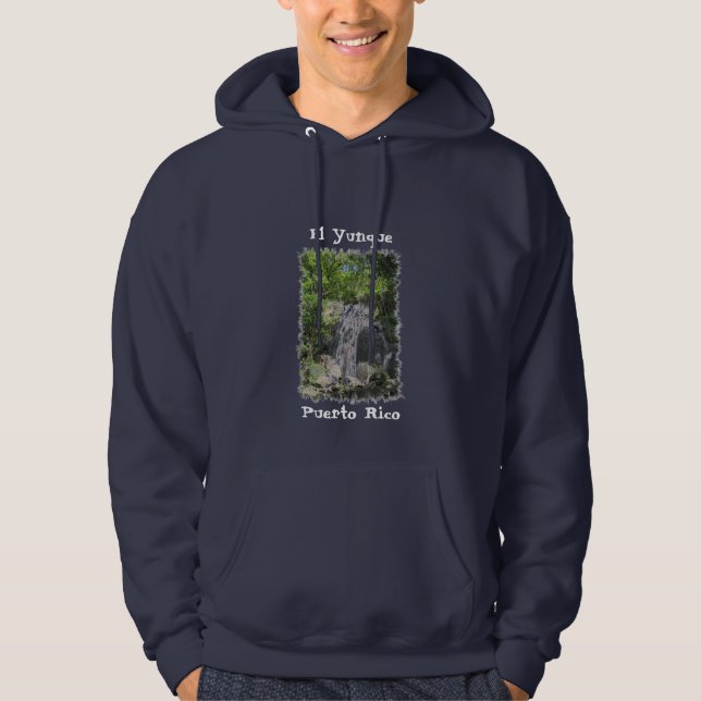 El Yunque Puerto Rico T-Shirt Hoodie (Front)