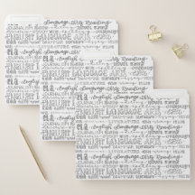 ELA Manila Folder Set