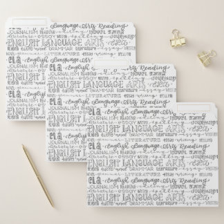 ELA Manila Folder Set