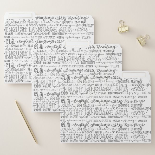 ELA Manila Folder Set (Set)
