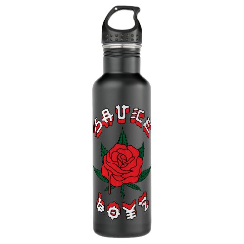 Eladio Carrion SauceBoyzzz Eladio Carrion Rose Pul Stainless Steel Water Bottle