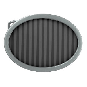 Elagnat Black & Smoky Black Vertical Stripes  Belt Buckle