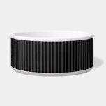 Elagnat Black & Smoky Black Vertical Stripes Bowl<br><div class="desc">The Black & Smoky Black Vertical Stripes pattern is a refined and sophisticated design that exudes timeless elegance. Featuring alternating deep black and smoky black stripes, this monochrome pattern creates a sleek and structured aesthetic. The vertical arrangement adds a sense of height and modernity, making it a versatile choice for...</div>