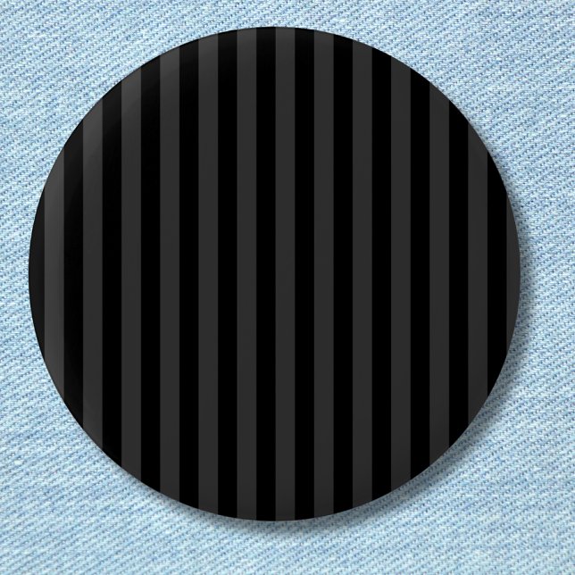 Elagnat Black & Smoky Black Vertical Stripes  Button (Creator Uploaded)