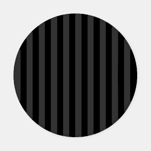 Elagnat Black & Smoky Black Vertical Stripes  Coaster Set
