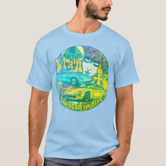 "Elan &+2" pop, vintage - blue T-Shirt