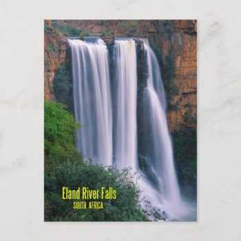 Eland River Falls Postcard by leksele at Zazzle
