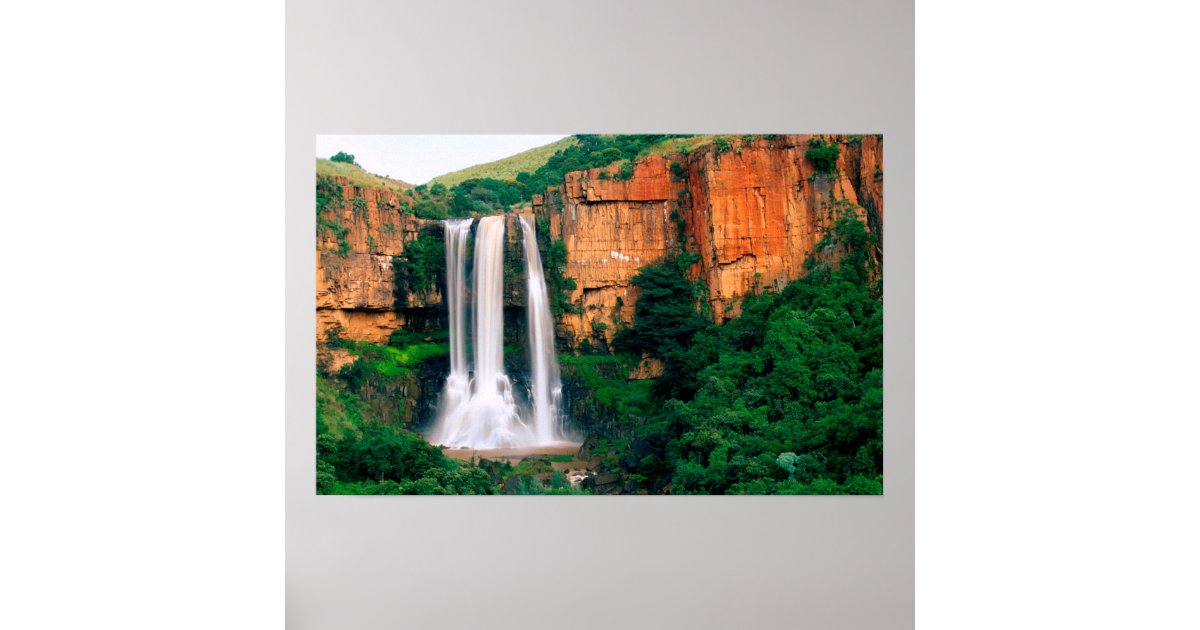 Elands River Falls, Mpumalanga, South Africa Poster | Zazzle