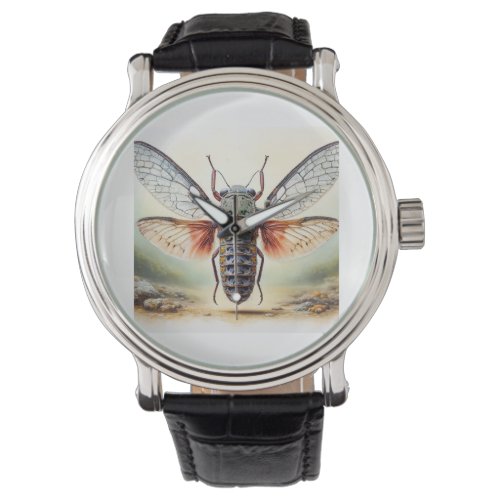 Elaphidion beetle IREF8301 _ Watercolor Watch