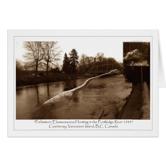 Elasmosaurus Gifts Cards (Front Horizontal)