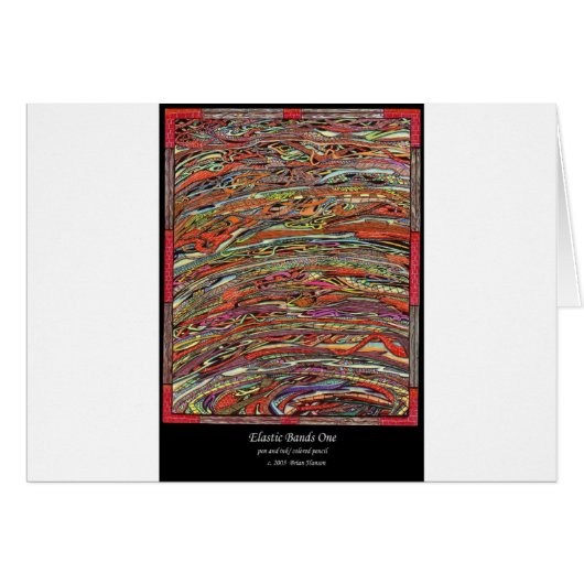 Elastic Bands Cards (Front Horizontal)