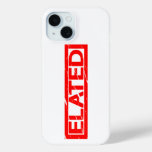 Elated Stamp iPhone 15 Case