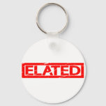 Elated Stamp Keychain