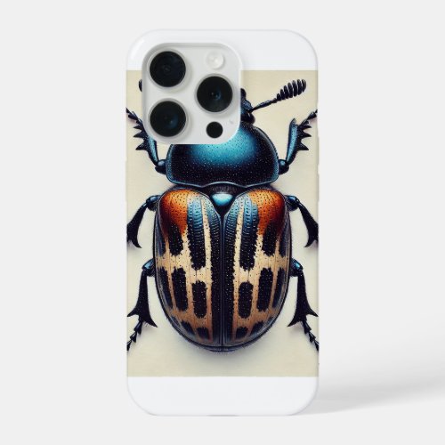 Elater Beetle 190624IREF124 _ Watercolor iPhone 15 Pro Case