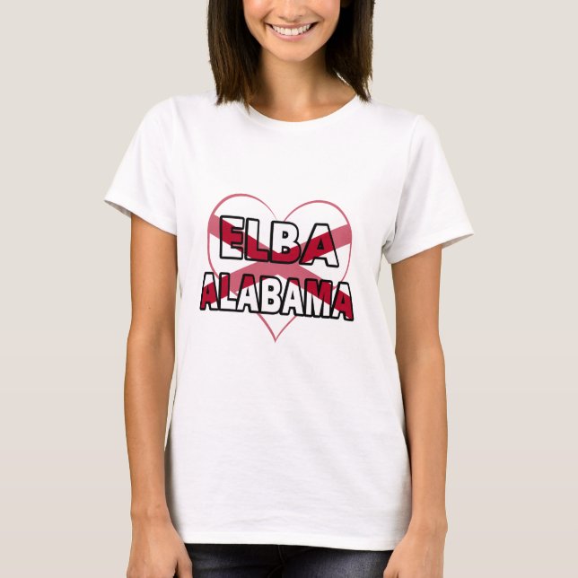 Elba, Alabama T-Shirt (Front)