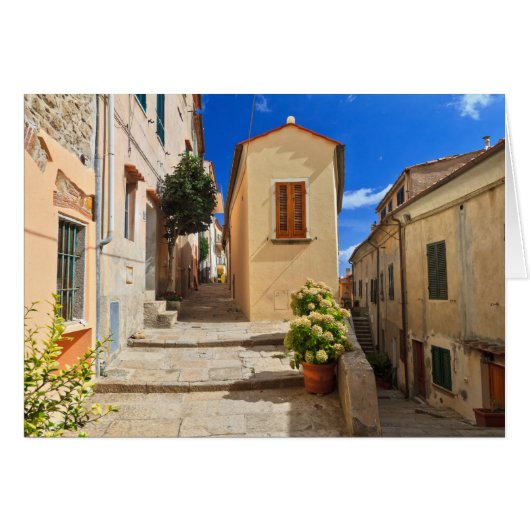 Elba Island - view in Marciana (Front Horizontal)