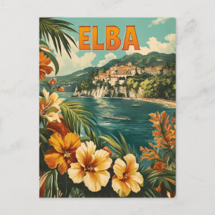 Elba Vintage Postcard