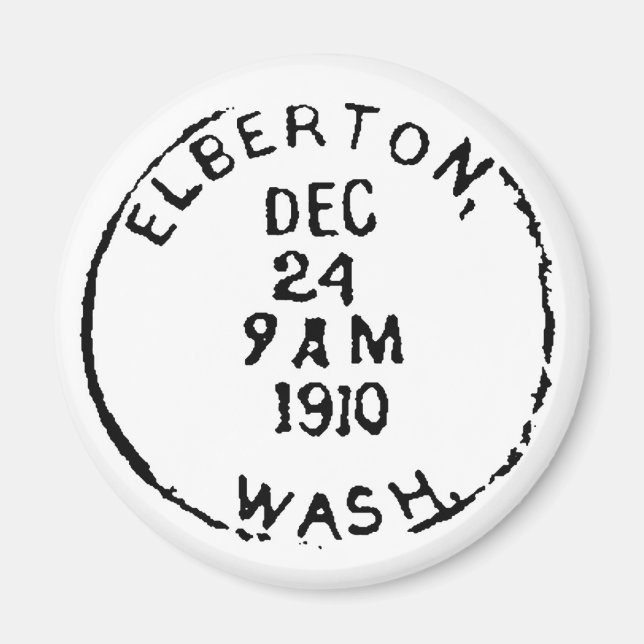 Elberton Ghostmark Magnet (Front)