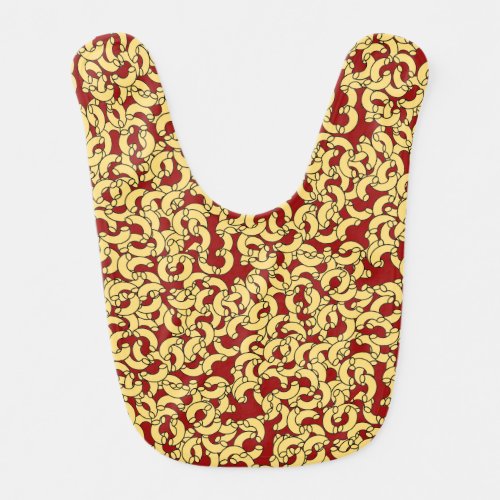 Elbow Pasta Baby Bib