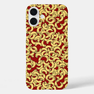 Elbow Pasta iPhone 16 Plus Case