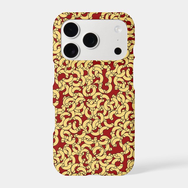 Elbow Pasta Iphone Case (Back)