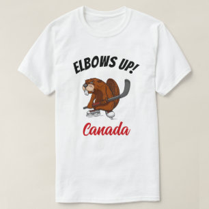 Elbows Up! Canada beaver T-Shirt