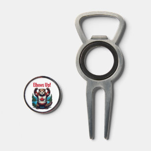 Elbows Up Canada Divot Tool