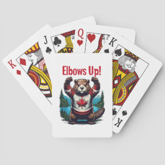 Elbows Up Canada Poker Cards