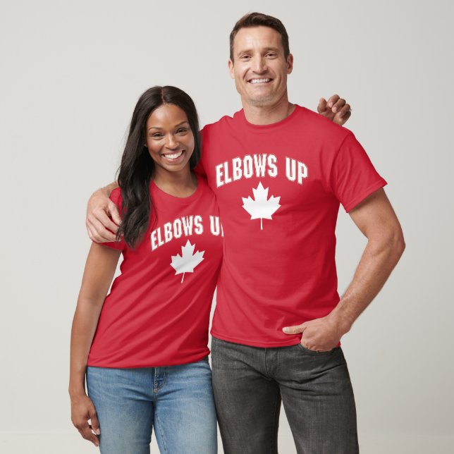 Elbows Up Canada. T-Shirt (Unisex)