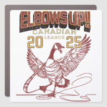 Elbows UP! Canadian League Canada Geese
