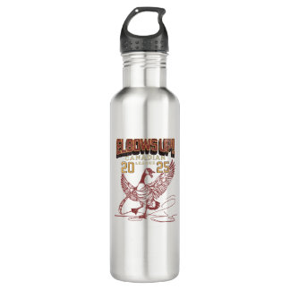 Elbows UP! Canadian League Canada Geese Stainless Steel Water Bottle
