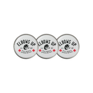 Elbows Up! Golf Ball Markers